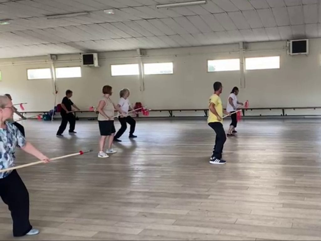 stage tai chi chuan chen lance